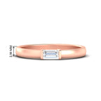 Mens Baguette Diamond Engagement Ring
