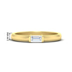Mens Baguette Diamond Engagement Ring