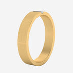 Mens Baguette Diamond Wedding Ring
