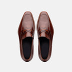 Meo Hand Burnished Loafers | Cognac