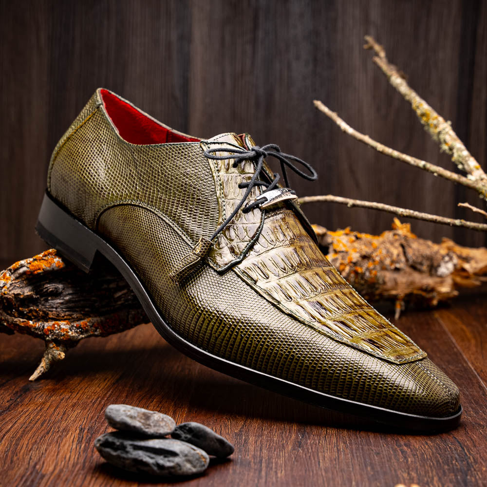 Merida Derby Shoe | Olive Green