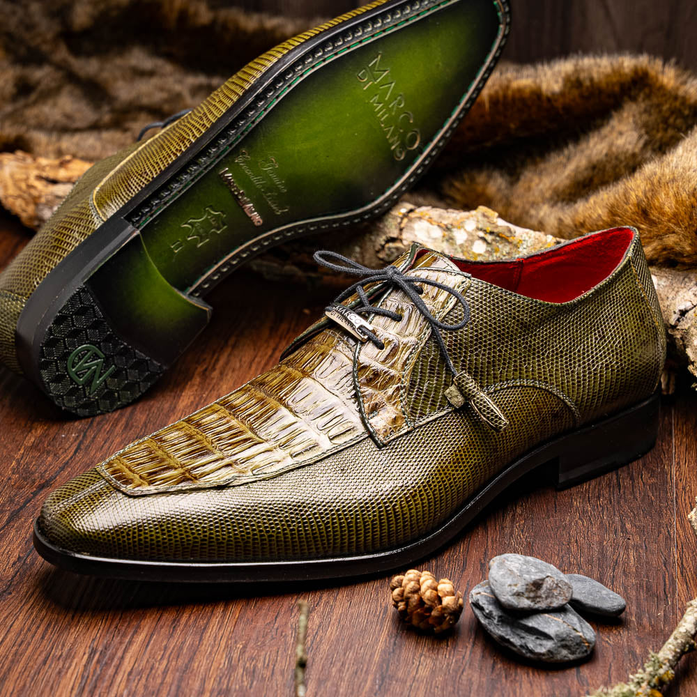 Merida Derby Shoe | Olive Green