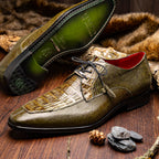 Merida Derby Shoe | Olive Green