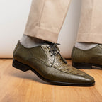 Merida Derby Shoe | Olive Green