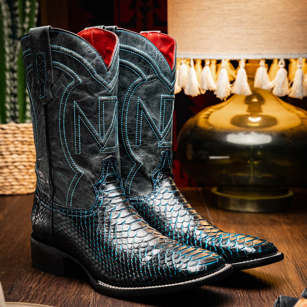 Cowboy Boot Missouri Black/Blue