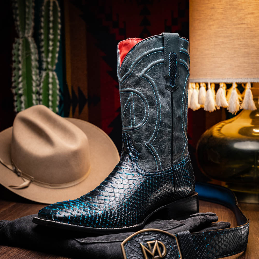 Cowboy Boot Missouri Black/Blue