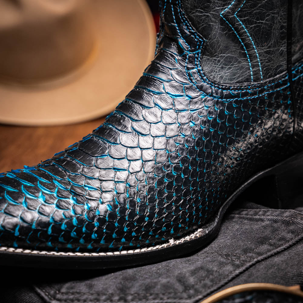 Cowboy Boot Missouri Black/Blue