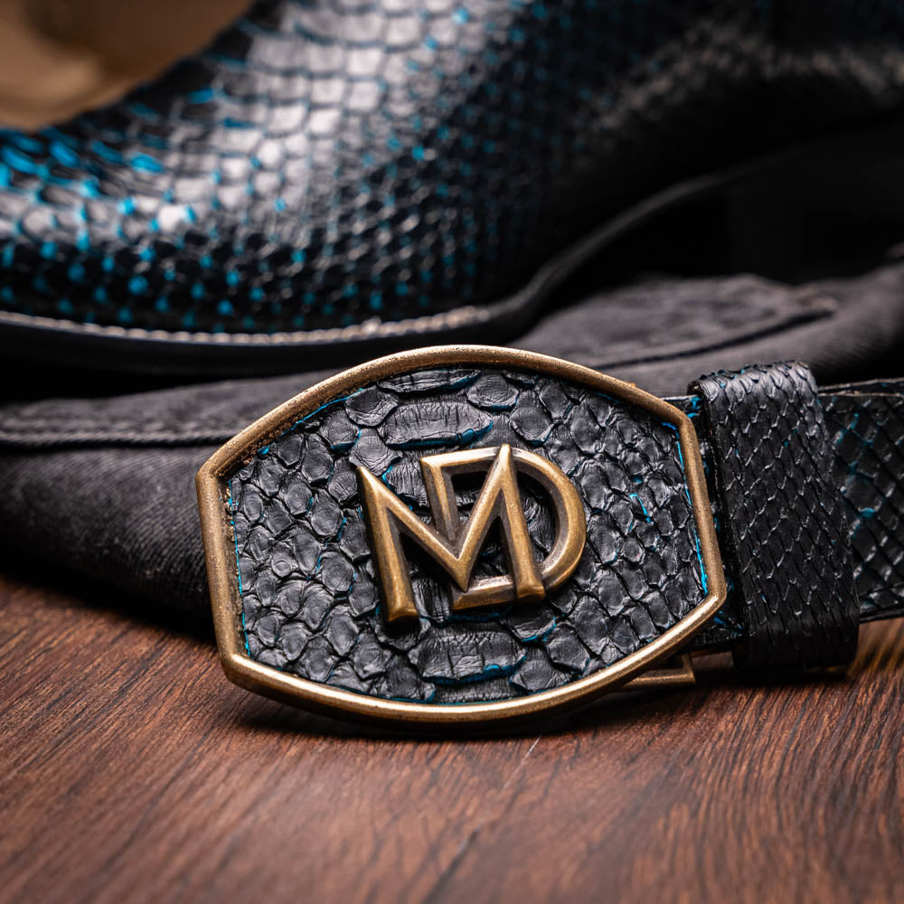Cowboy Boot Missouri Black/Blue