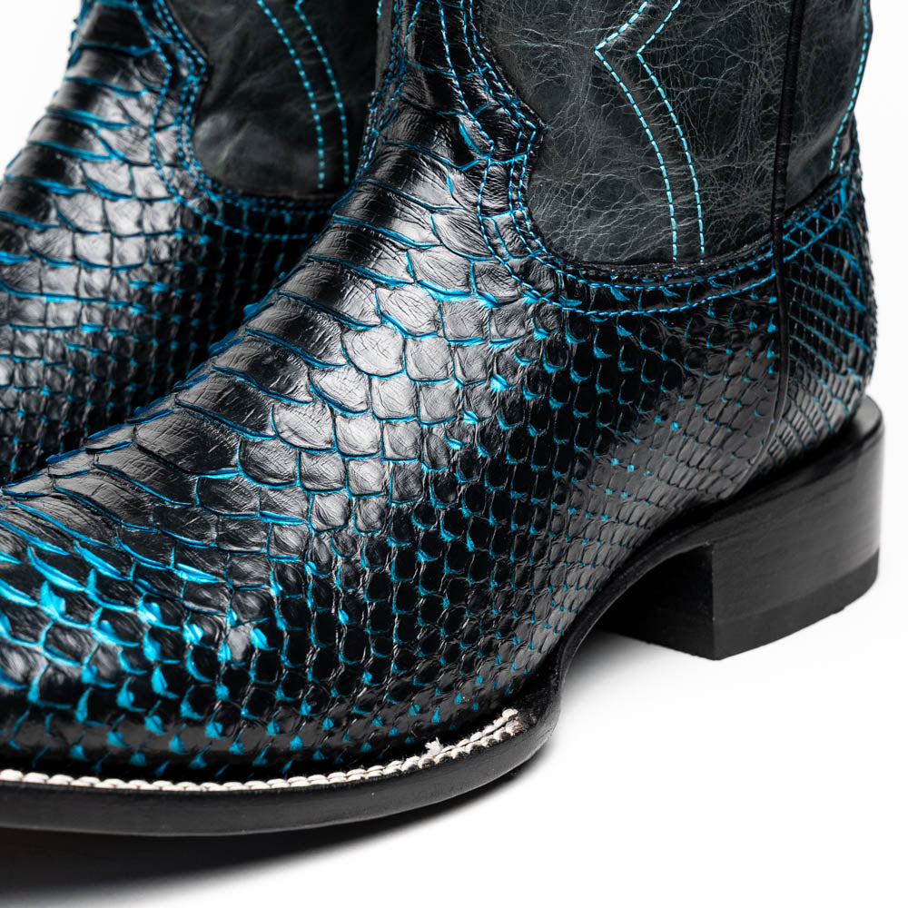 Cowboy Boot Missouri Black/Blue