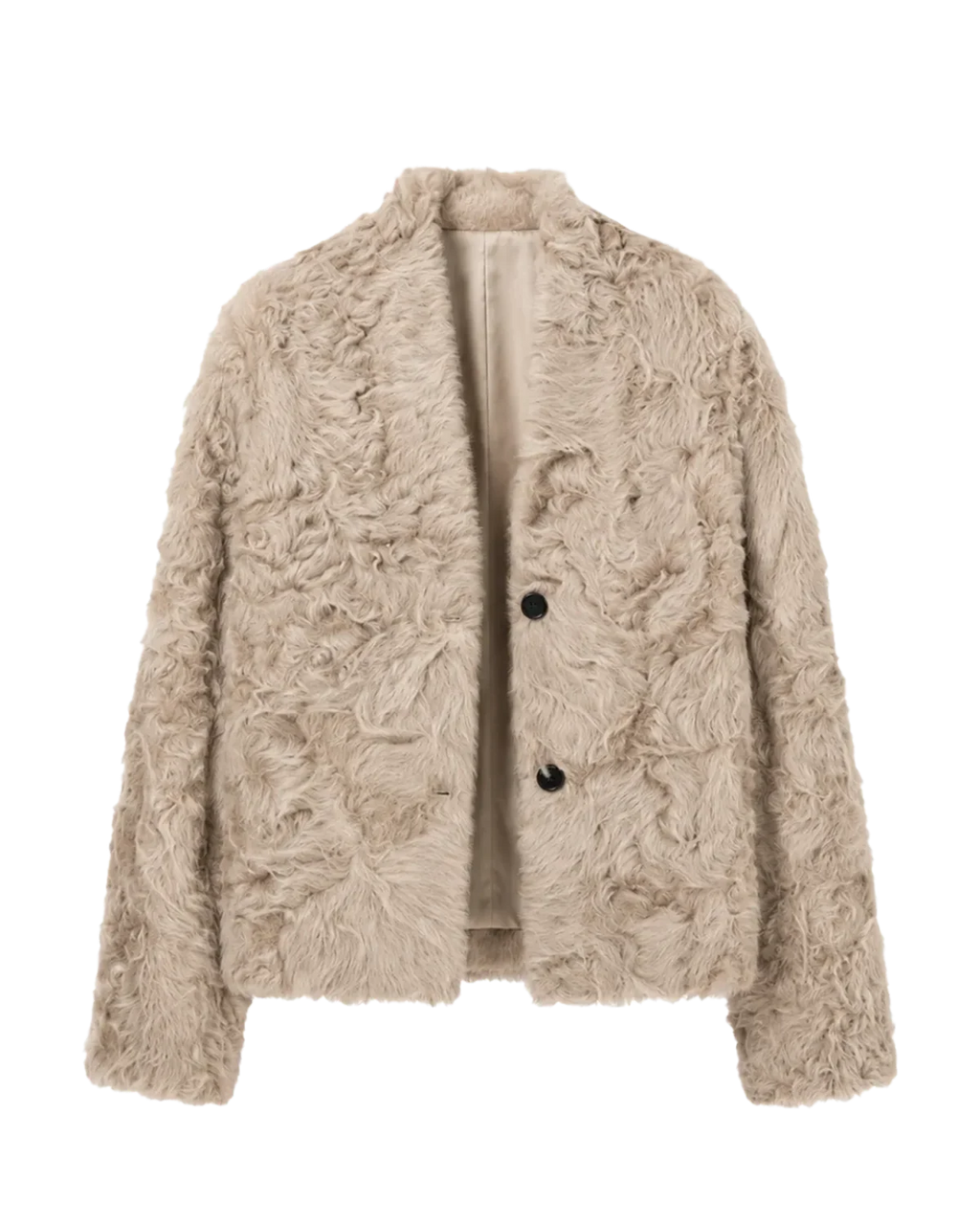 Firelady Fur Women‘s Shearling Coat | Rippled Waterwave Pattern Rare Lake Lamb “Mole Manor”