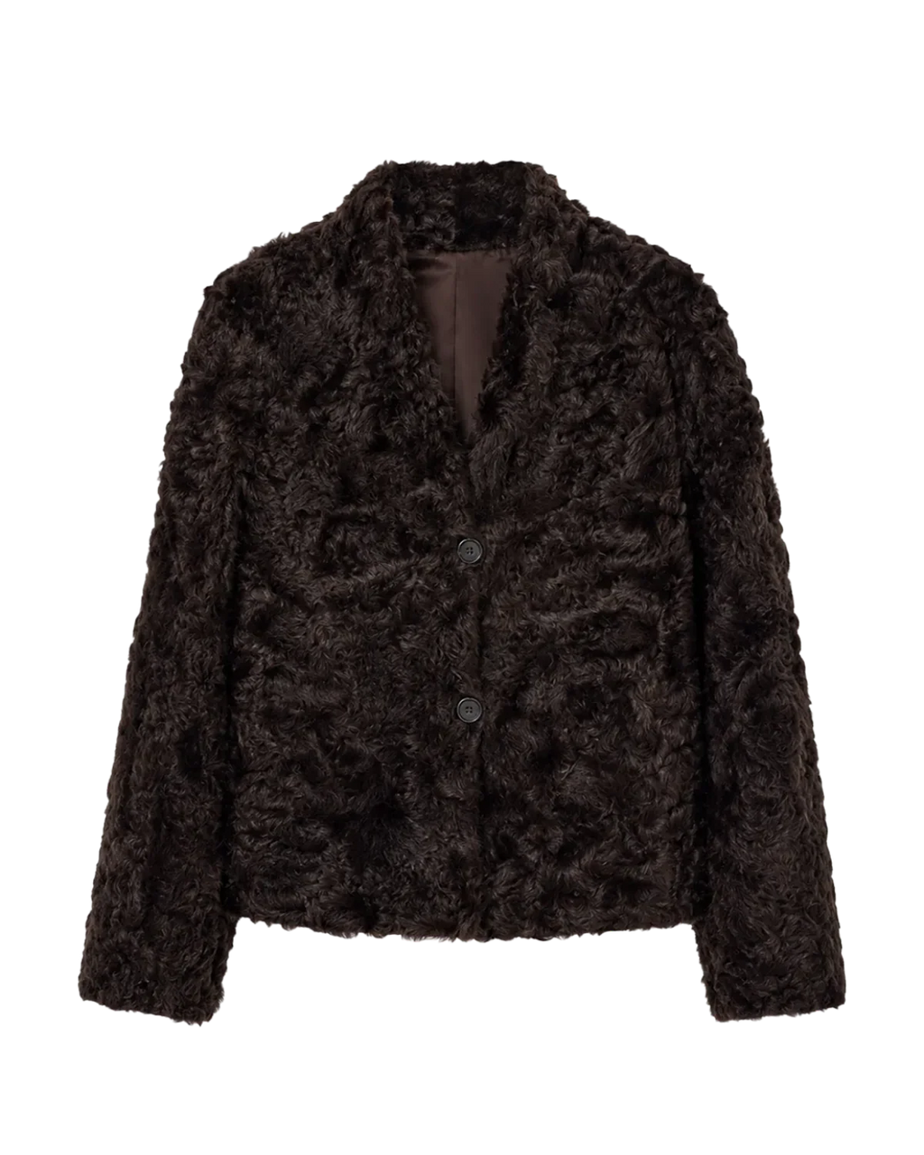 Firelady Fur Women‘s Shearling Coat | Rippled Waterwave Pattern Rare Lake Lamb “Mole Manor”