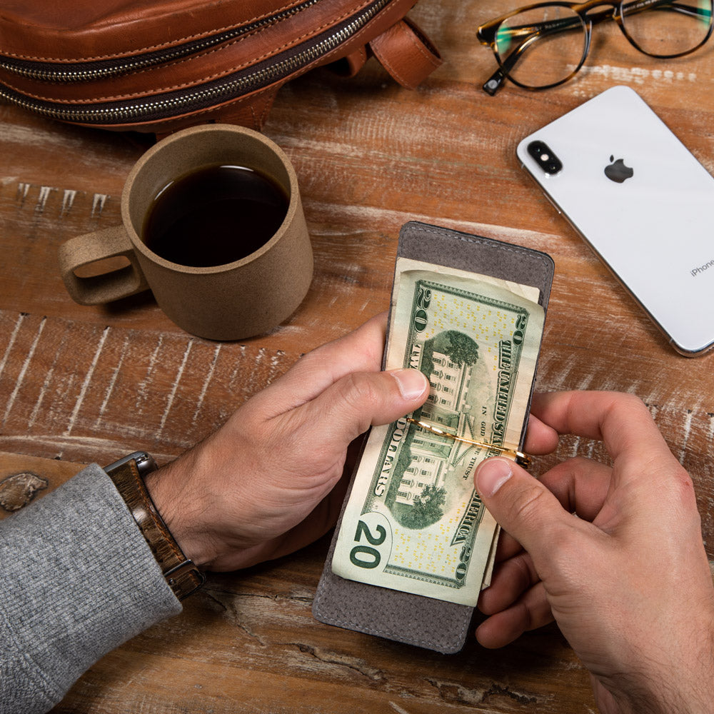 Money Clip Wallet | Black