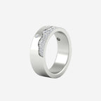 Mountain Stone Mens Wedding Ring