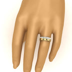 Mountain Stone Mens Wedding Ring