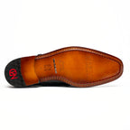 Napoli Double Monk Strap Shoe | Black