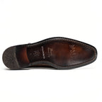 Napoli Double Monk Strap Shoe | Brown