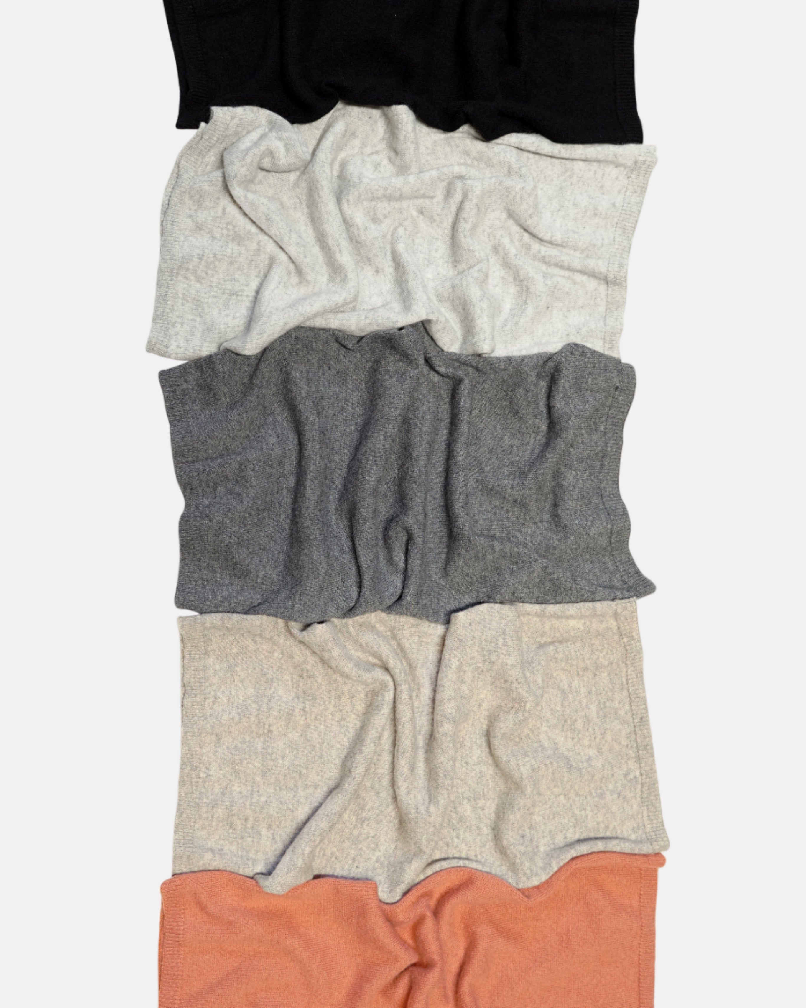 Tittimitti® 100% Cashmere Knitted Neck Gaiter Warmer Loop Scarf