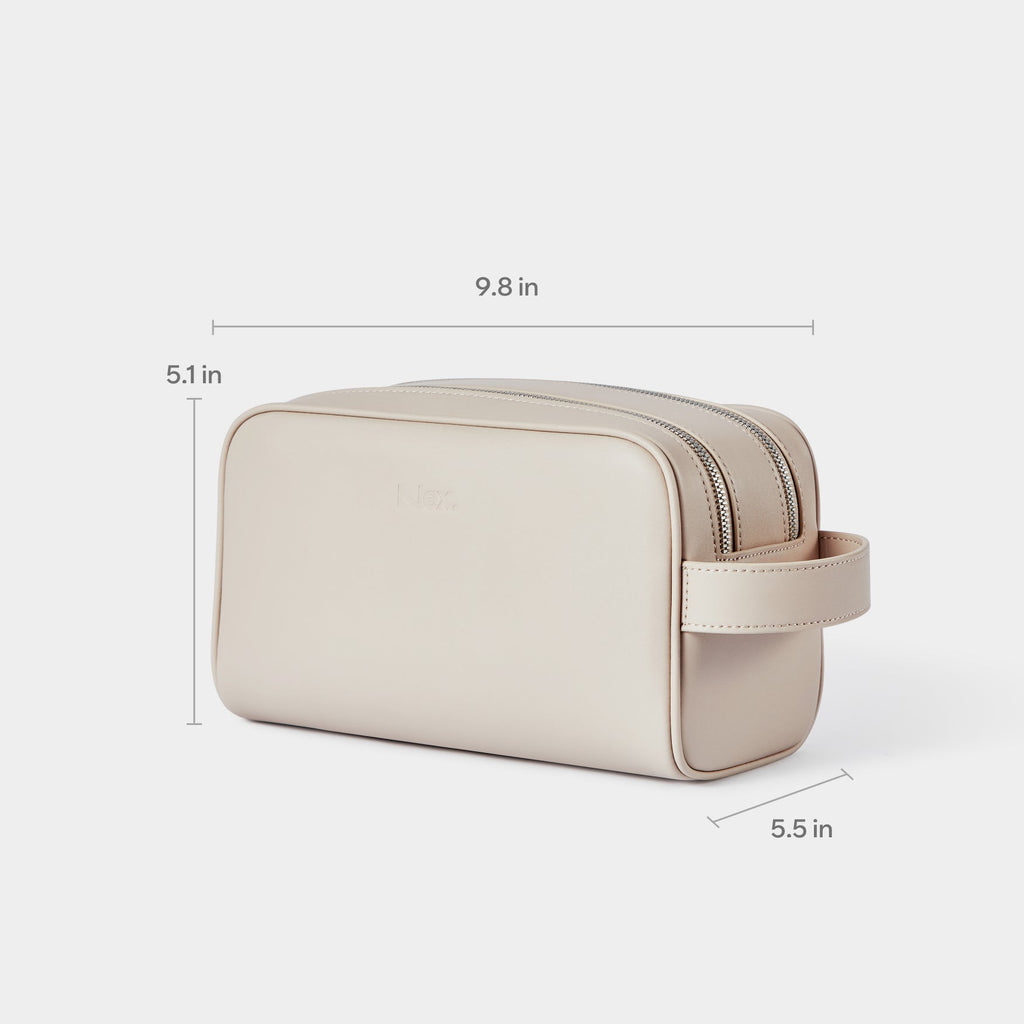 Hawaii Compact Dopp | Beige
