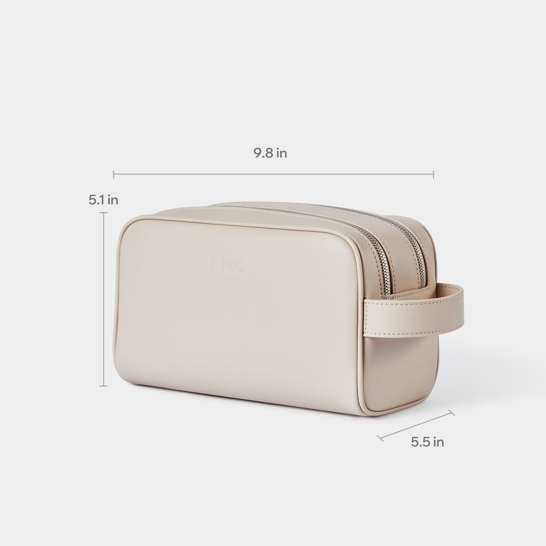 Hawaii Compact Dopp | Beige