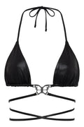 Mariposa Top in Black-Shimmer