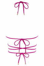Mariposa Bikini Top with Gold Butterfly Accessory