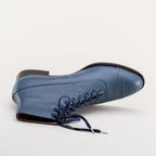 Noble Men's Vintage Lace-Up Boots | Blue