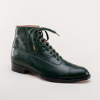 Noble Men's Vintage Lace-Up Boots | Green