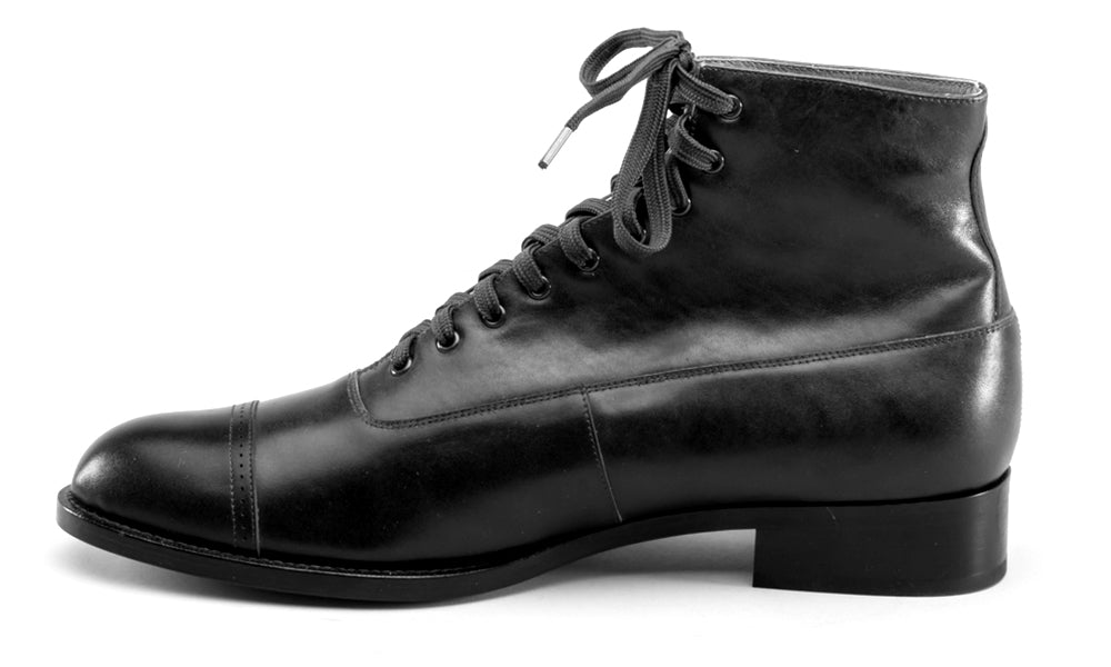 Noble Men's Vintage Lace-Up Boots | Green