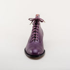 Noble Men's Vintage Lace-Up Boots | Purple