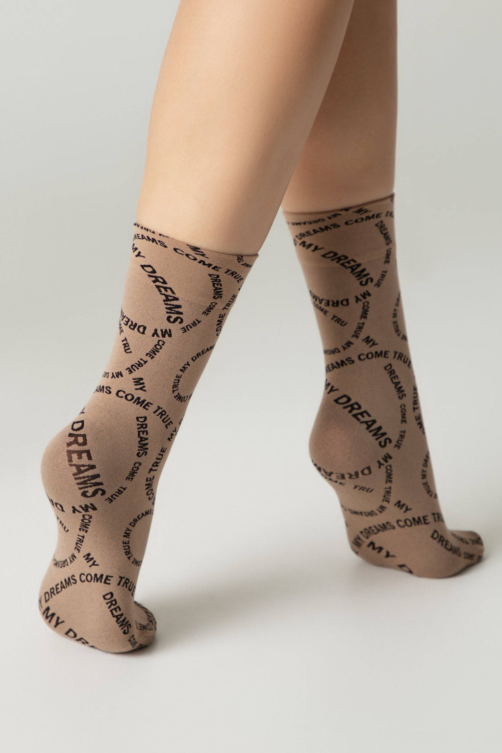 Dense Socks Conte Fantasy Knitted "My dreams" Design