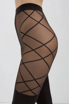 Conte Concept Fantasy Tights | Knee-Highs with Diamonds