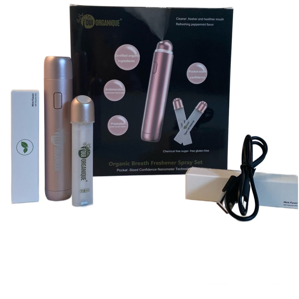 Organic Breath Freshener Spray Set
