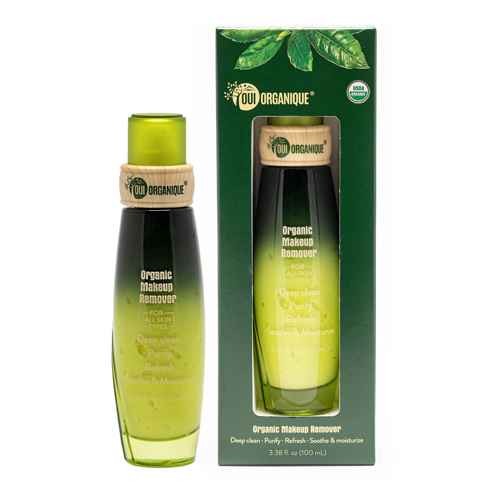 Certified Organic Double Action Makeup Remover | Alcohol Free