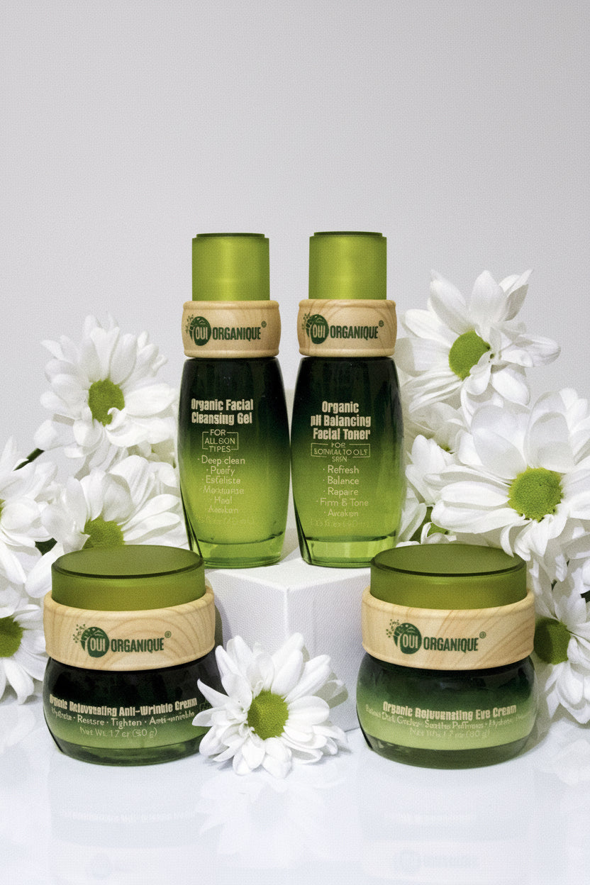 Certified Organic Anti-Aging Value-Pack Skincare Set