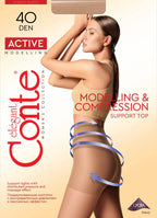 Support & Compression Tights Conte Active 40 Den