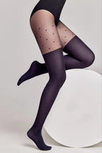 Conte Sensation Fantasy Tights | Polka Dots Stockings Imitation