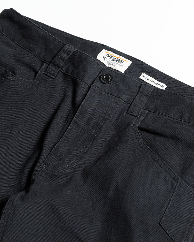 Hardened Double Knee Pant | Black