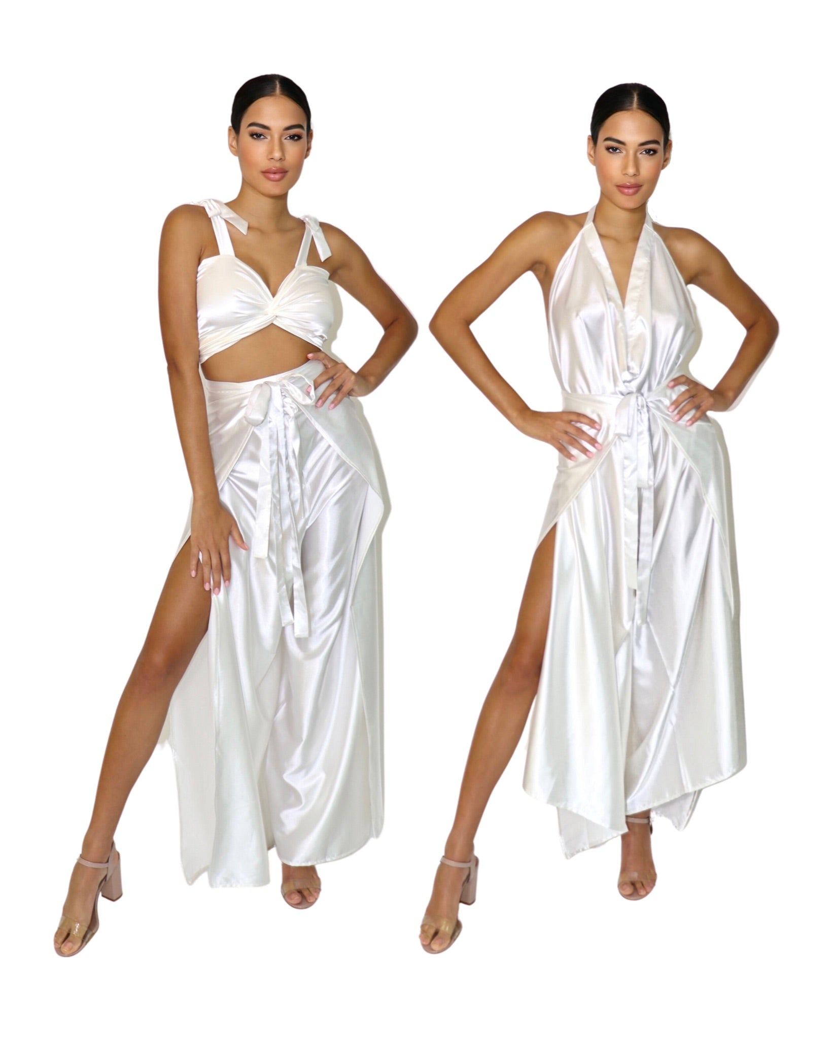 Pant to Jumpsuit | Satin