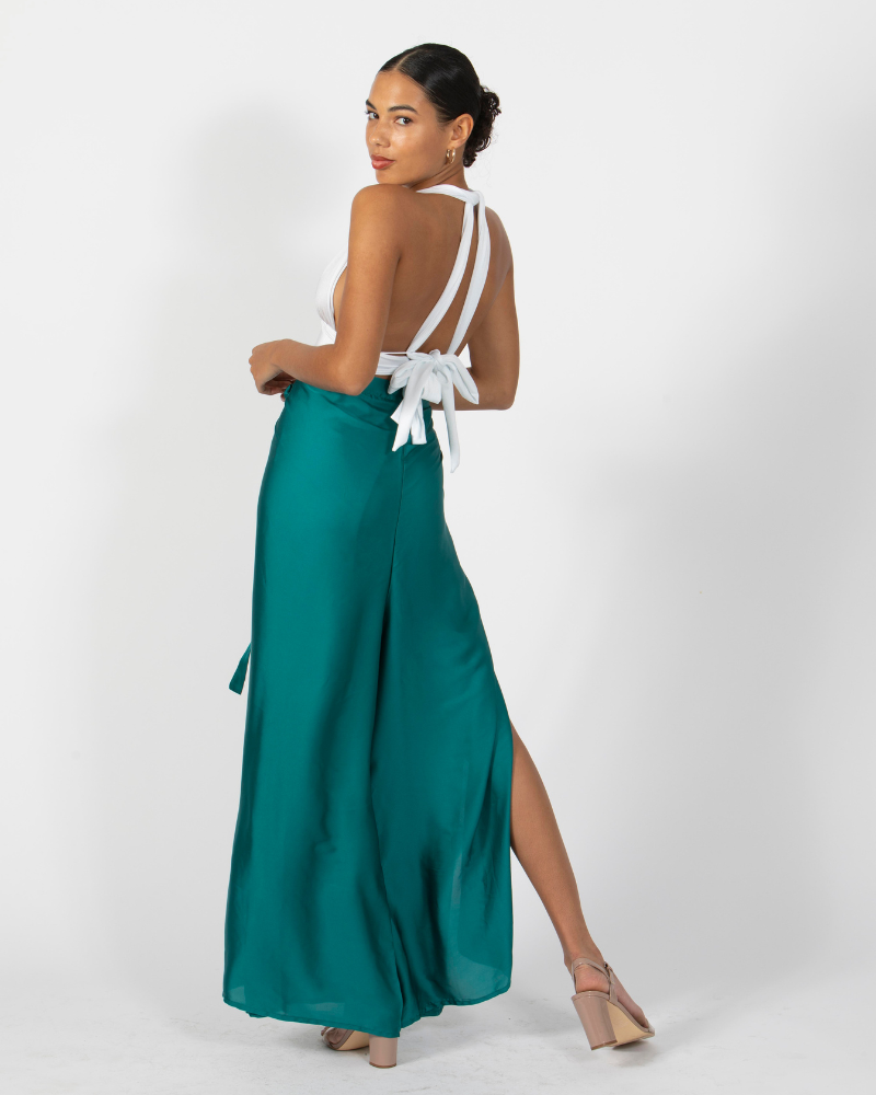 Pant to Jumpsuit | Satin