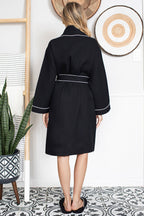 Knee-Length Waffle Women’s Robe