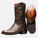 Phoenix Cowboy Boot | Aged Brown