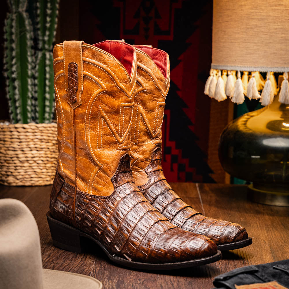 Phoenix Cowboy Boot | Aged Maple