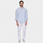 The Luxury Linen Shirt | Sky Blue