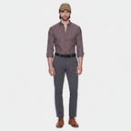 Premium Cotton Dress Shirt | Coffee
