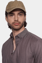 Premium Cotton Dress Shirt | Coffee