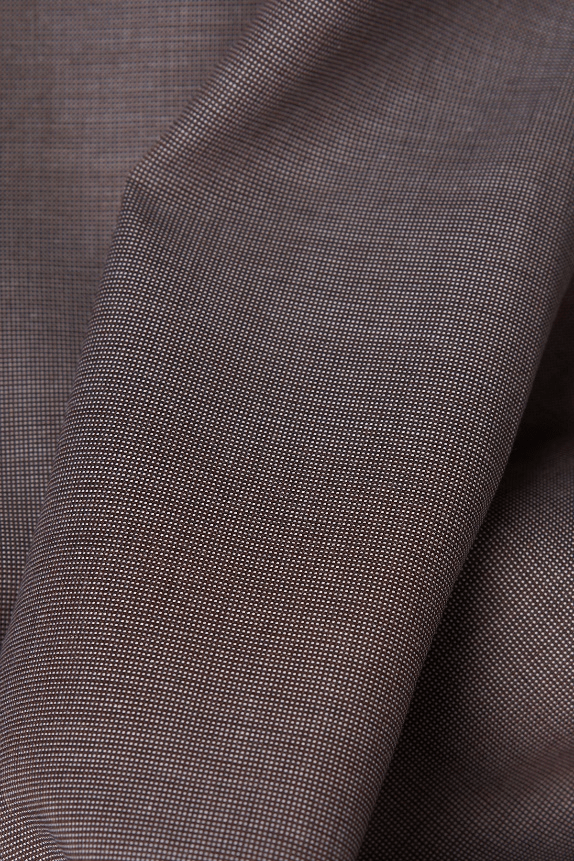 Premium Cotton Dress Shirt | Coffee