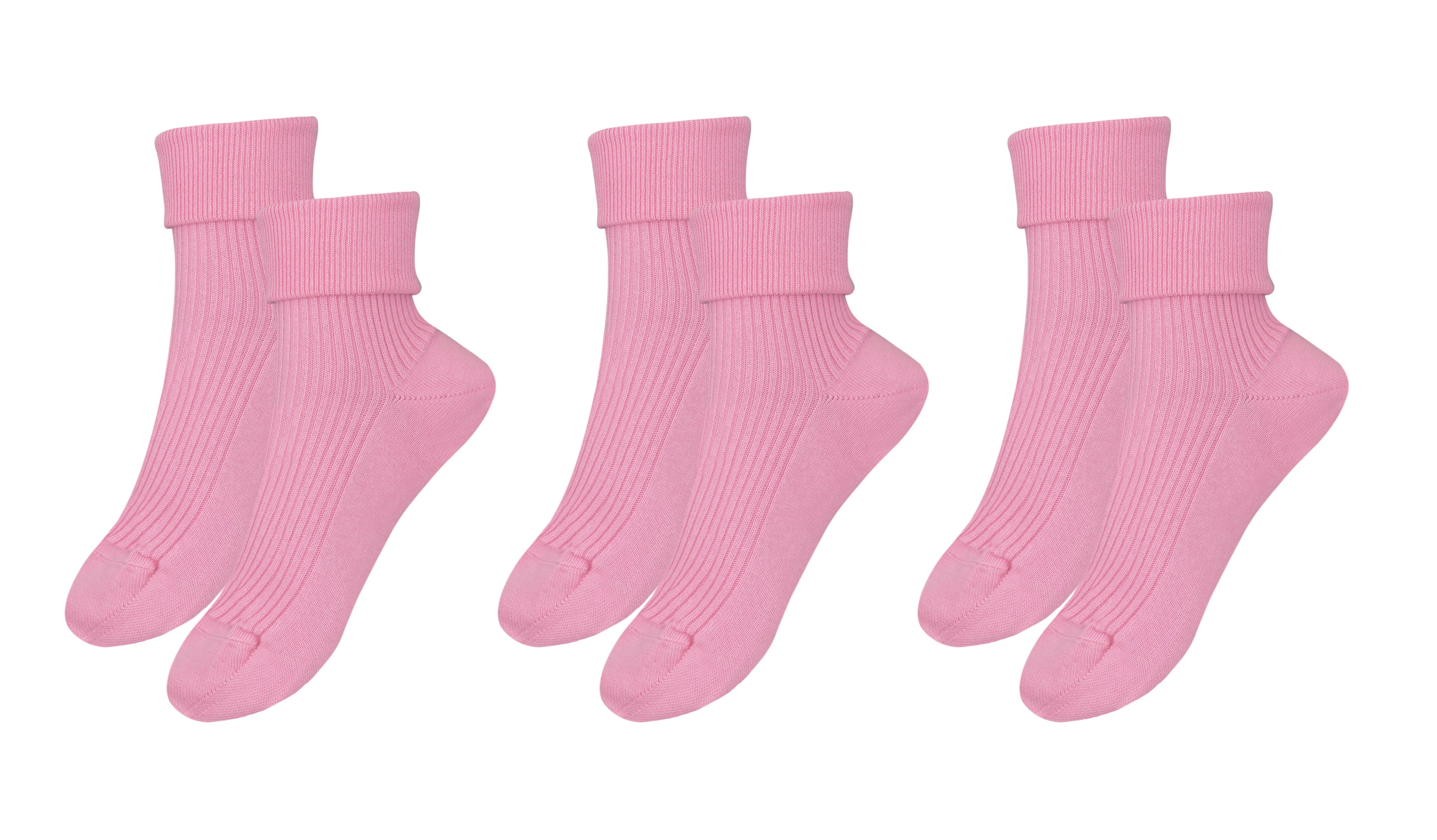 Tittimitti® 100% Organic Combed Cotton Luxury Women's Socks | 3-Pack