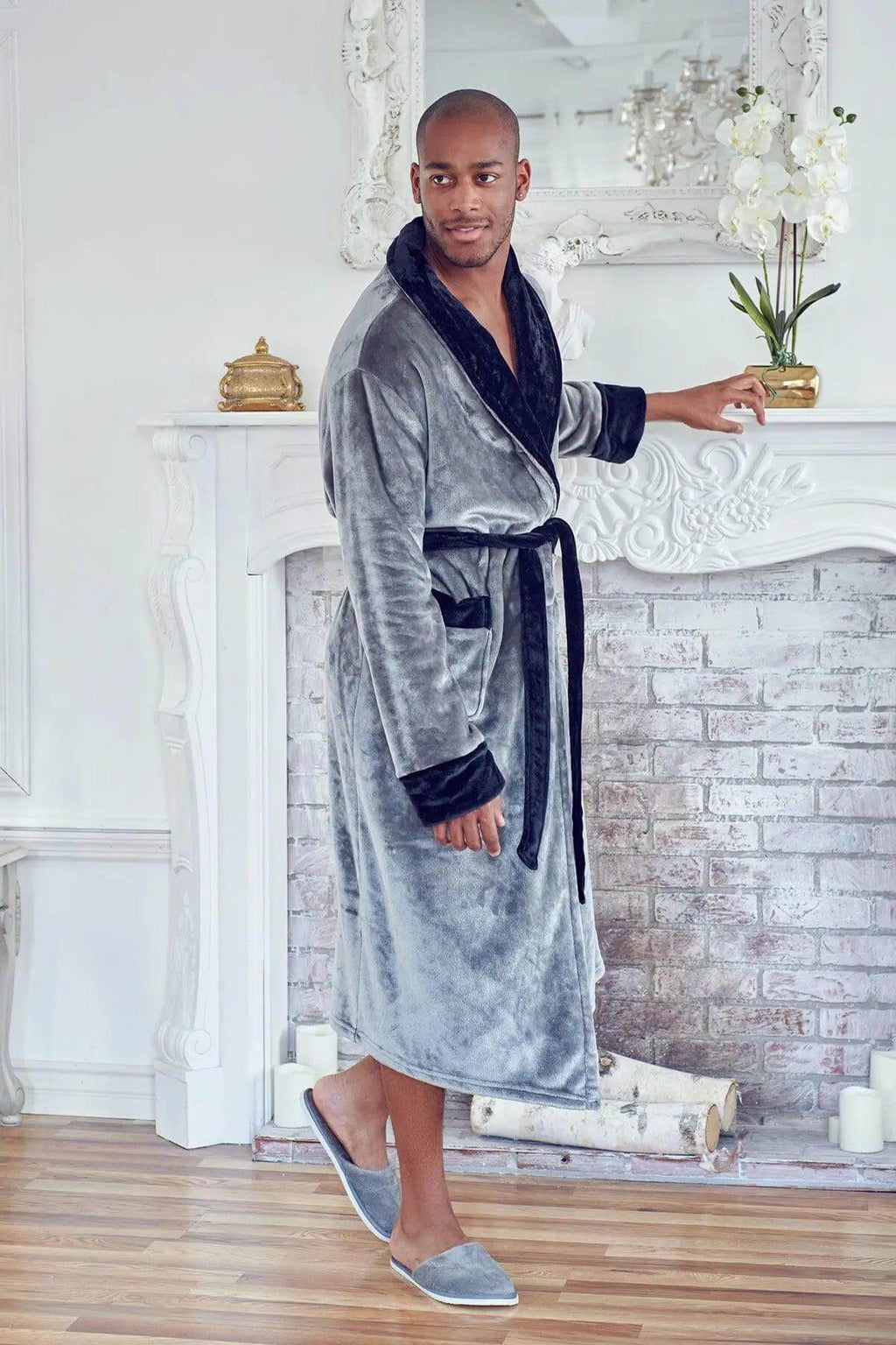 Cozy Mens Plush Robes