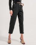 Pocket Detail Jeans in Black