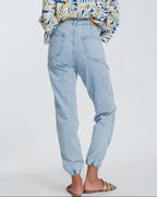 Pocket Detail Jeans in Light Denim